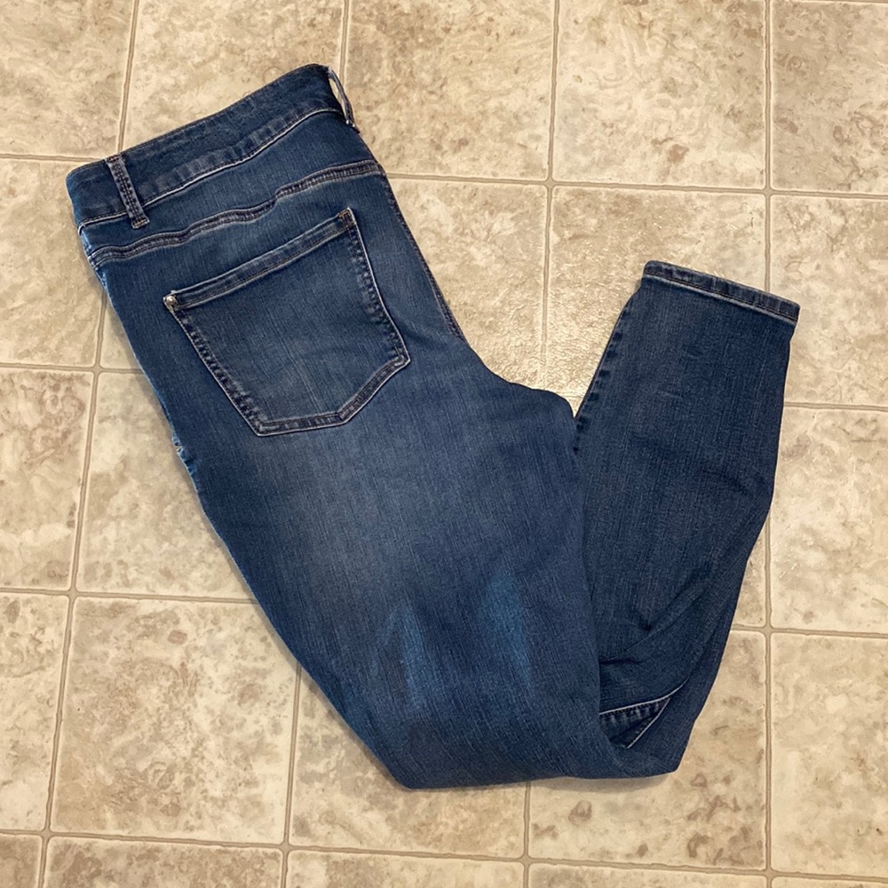 Maurices Everflex High Rise Skinny Jeans — 18W